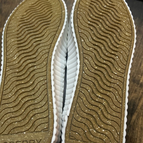 Sperry Women's, Gray & White Pier Wave Boat Platform Sneaker Size 6.5 NWOB - Picture 9 of 9